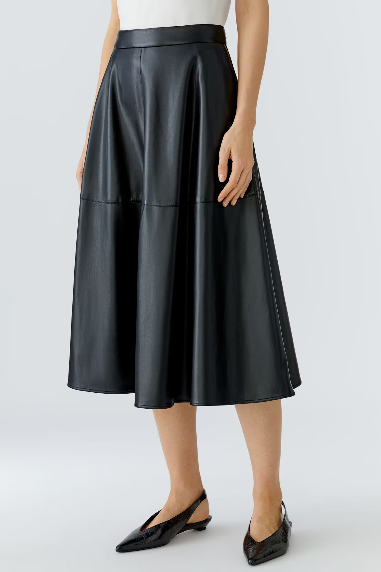 Oui - Aline Black Skirt