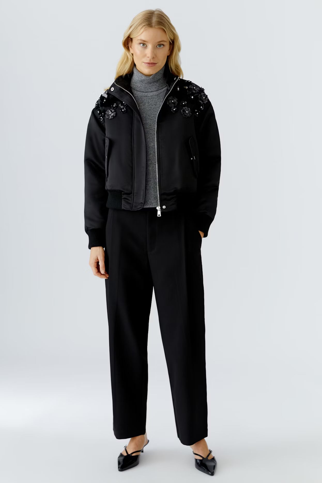 Oui - Disc Bomber Jacket