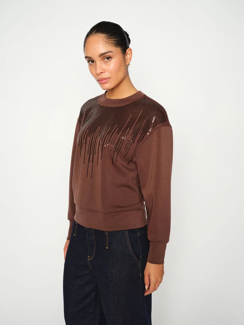 Mos Mosh - Neve Glam Bracken Sweatshirt