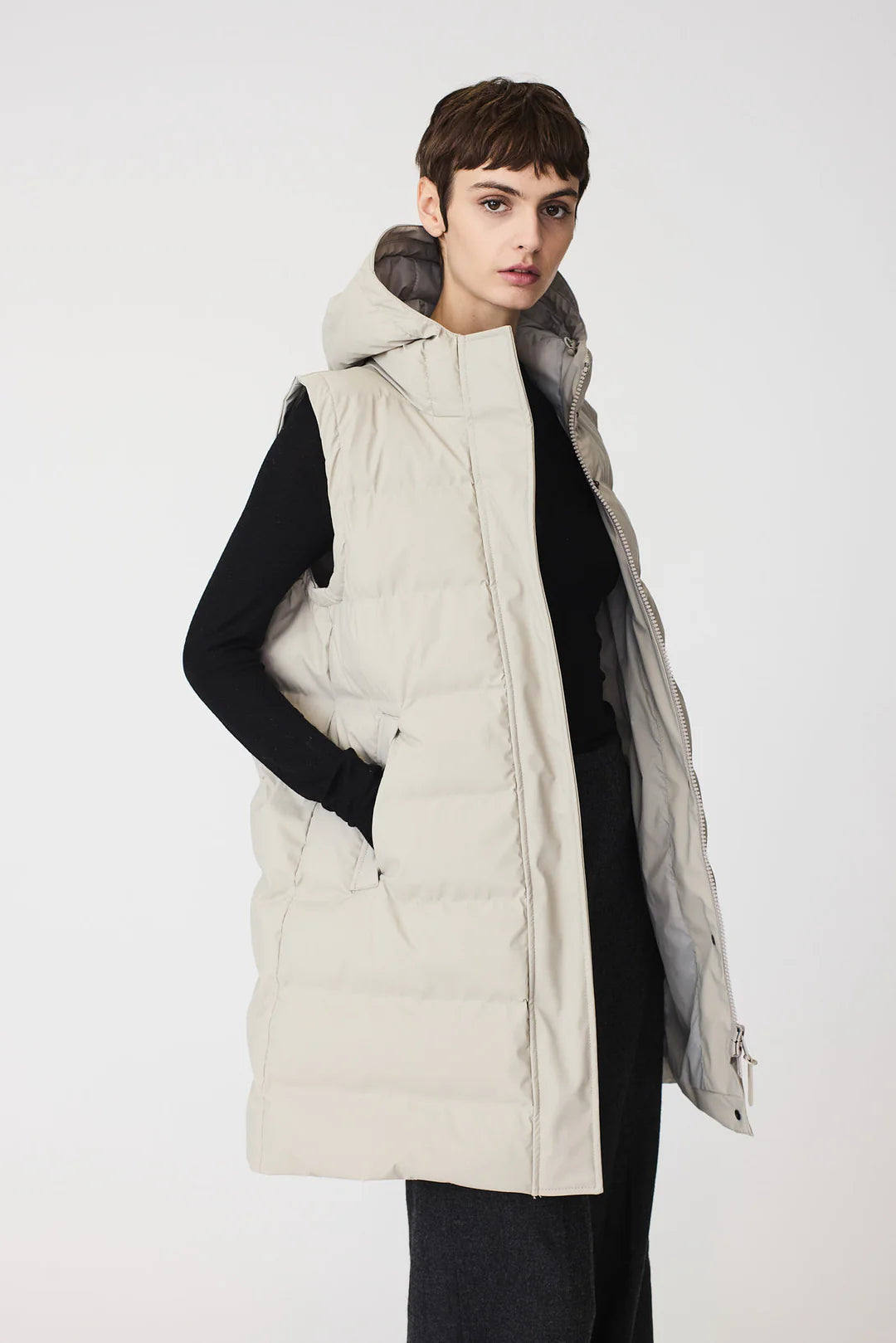 Tanta - Stuhi Stone Grey Raincoat