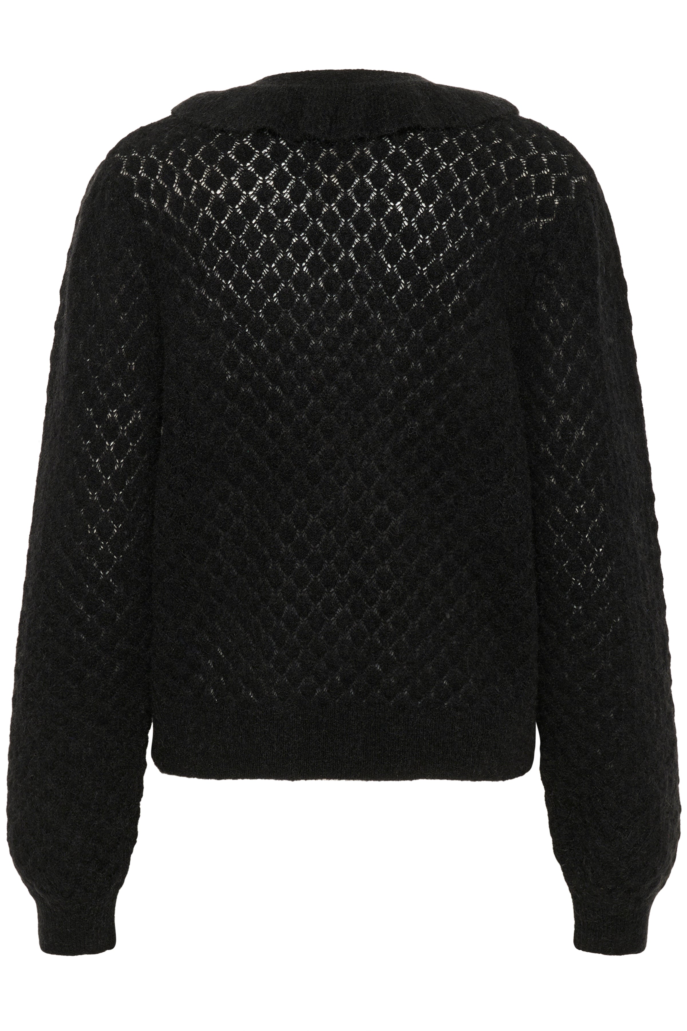 Part Two - Umay Black Black knited Jumper