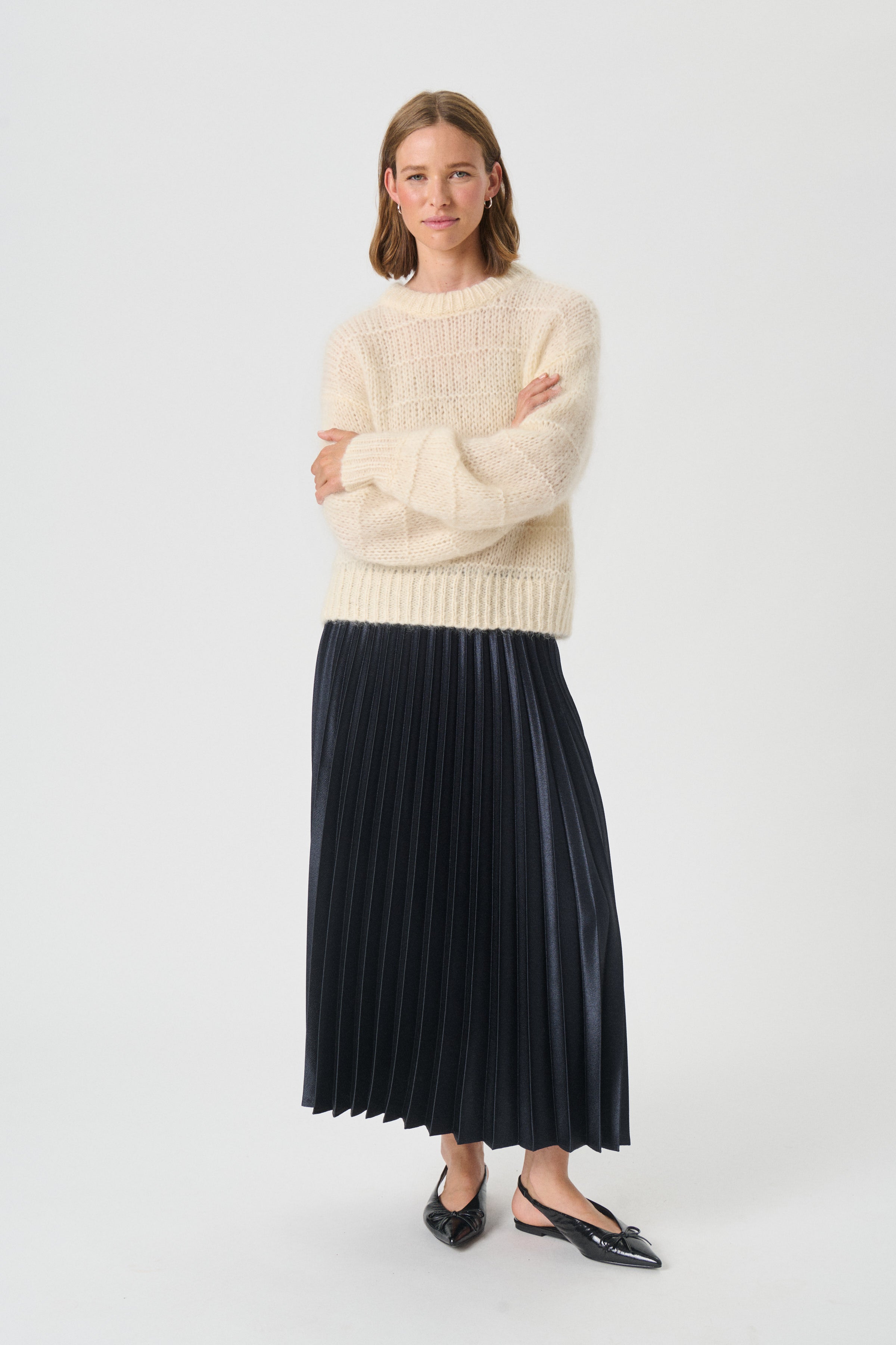 Part Two - Violetta Dark Navy Skirt