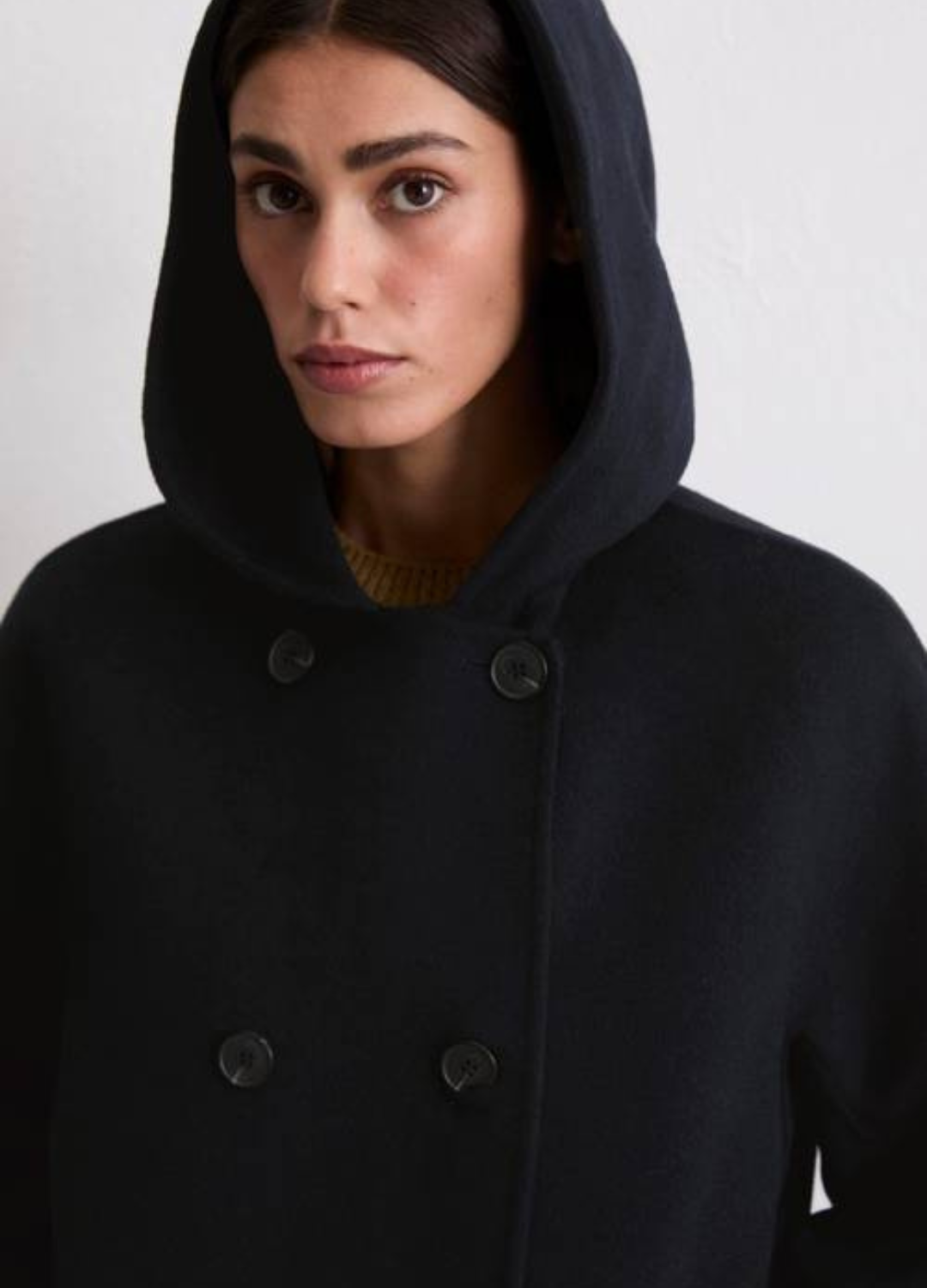 Marc O Polo - Navy Blue Wool Coat