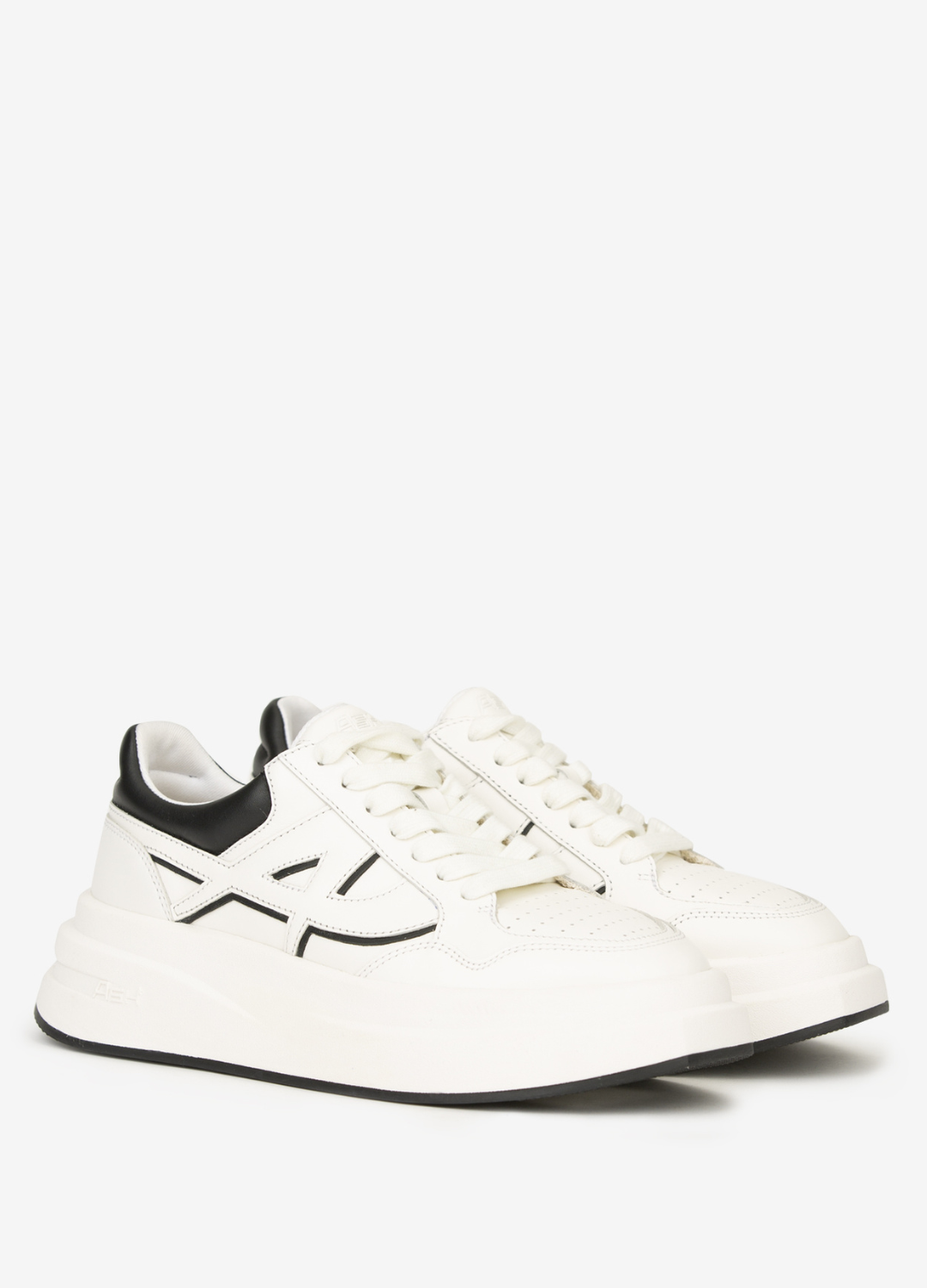 Ash - Icone White Platform Trainer