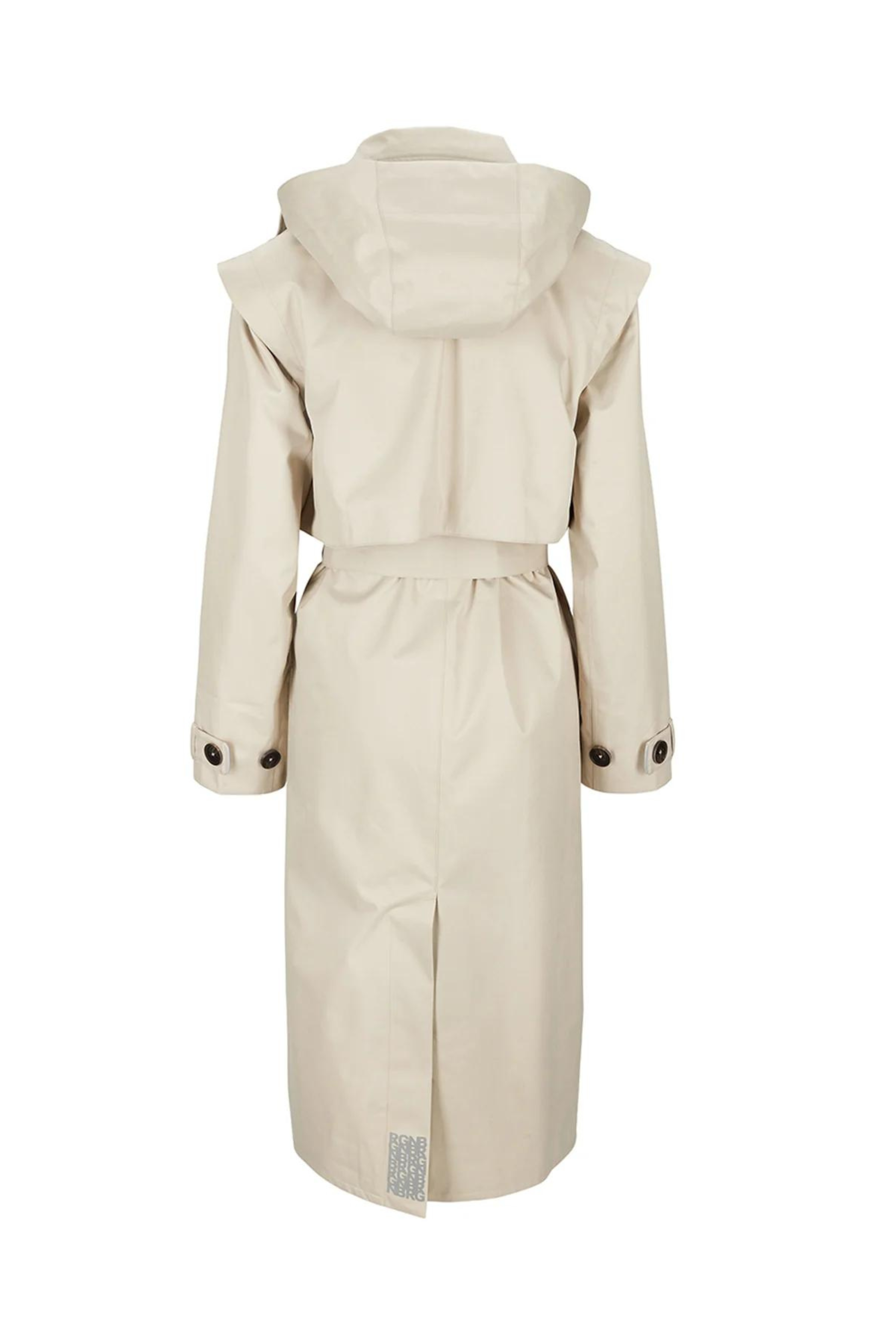 BRGN - Regndråpe Trench Coat Sand