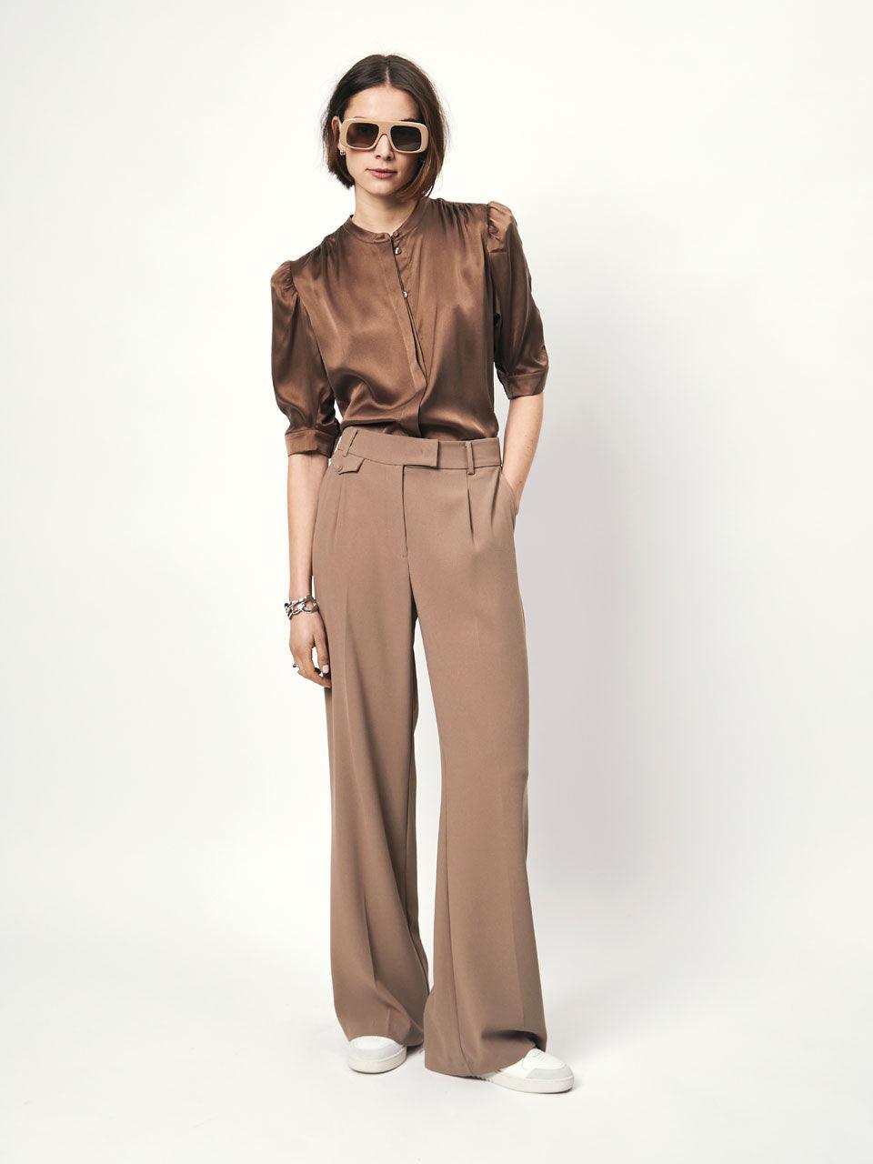 Pernaud Smocked Blouse