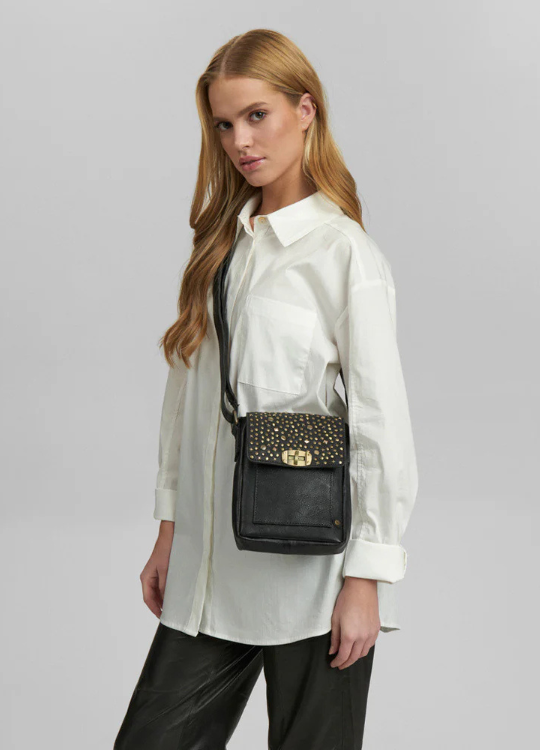 Depeche - Studded Mobile Bag