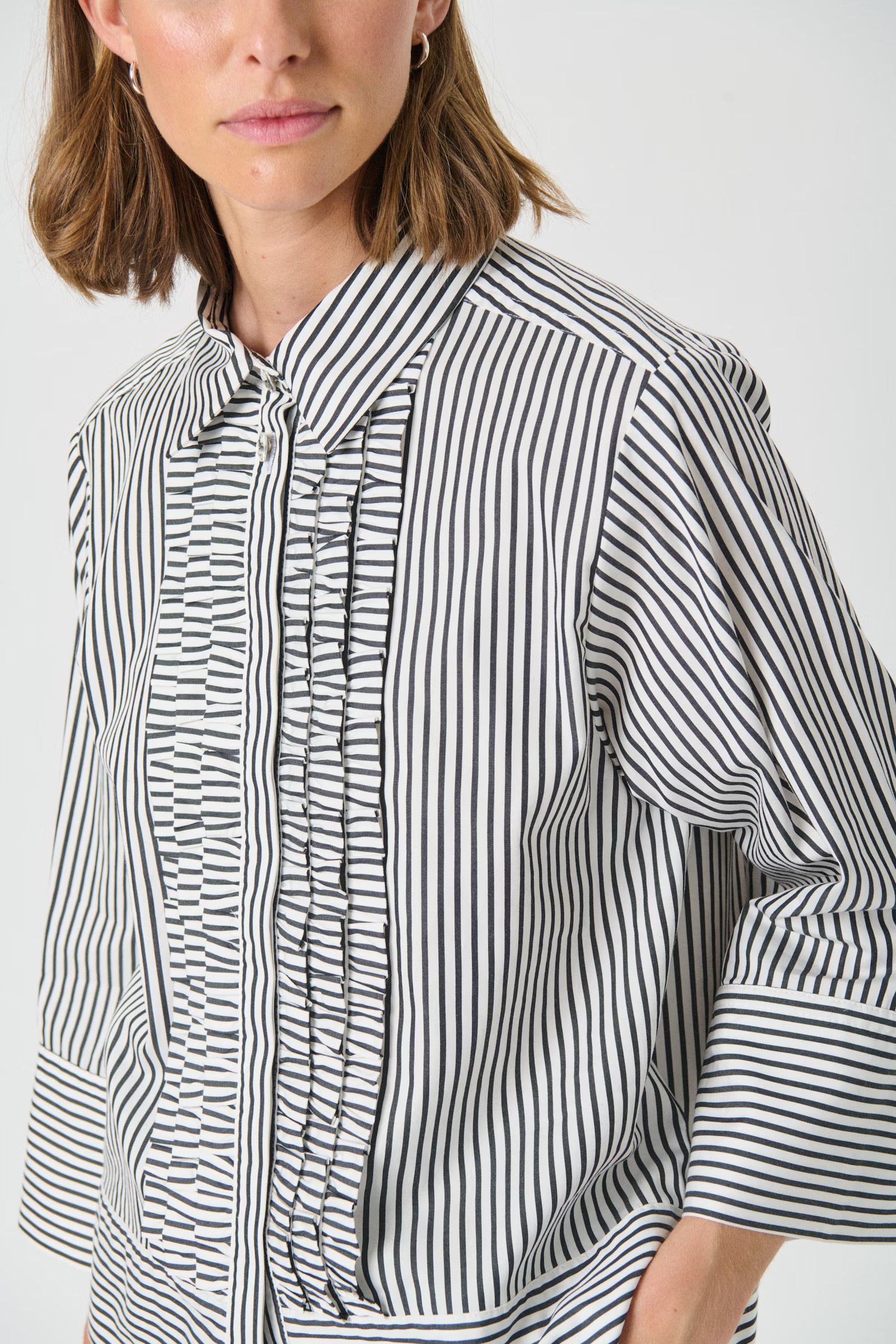 Diamonds And Pearls Part Two - Vinny Stripe Blouse