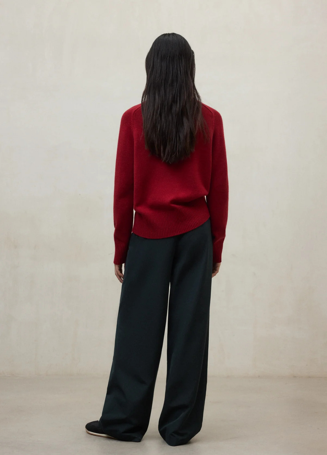 Ecoalf - Caqui Crimson Red Knit