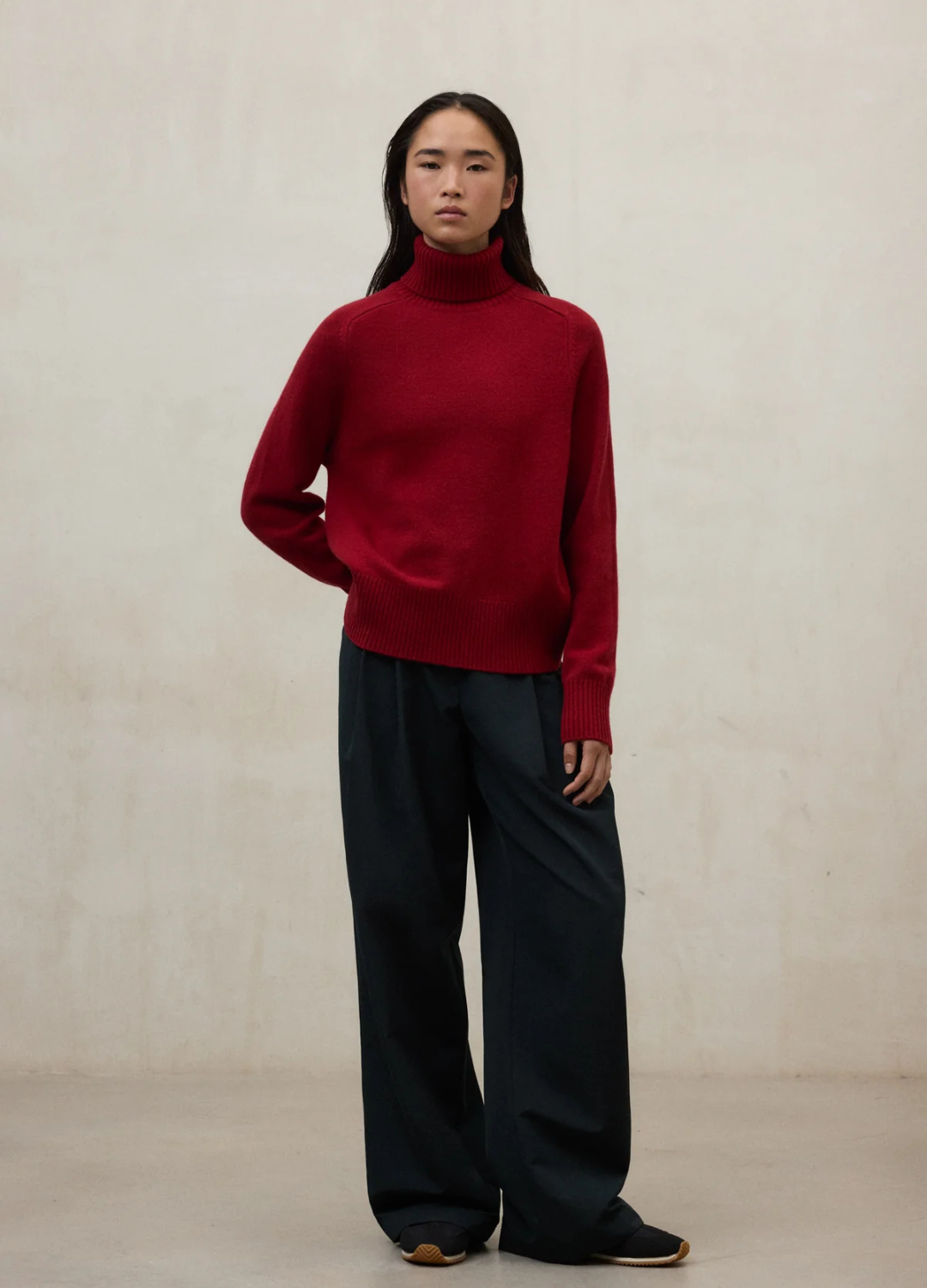 Ecoalf - Caqui Crimson Red Knit