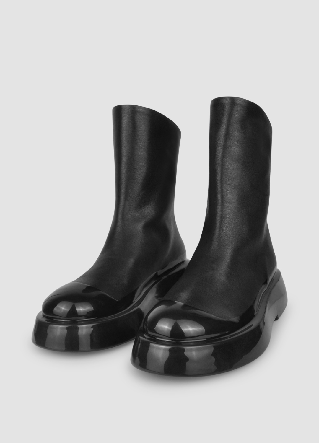 Ernesto Dolani - Black Leather Boot