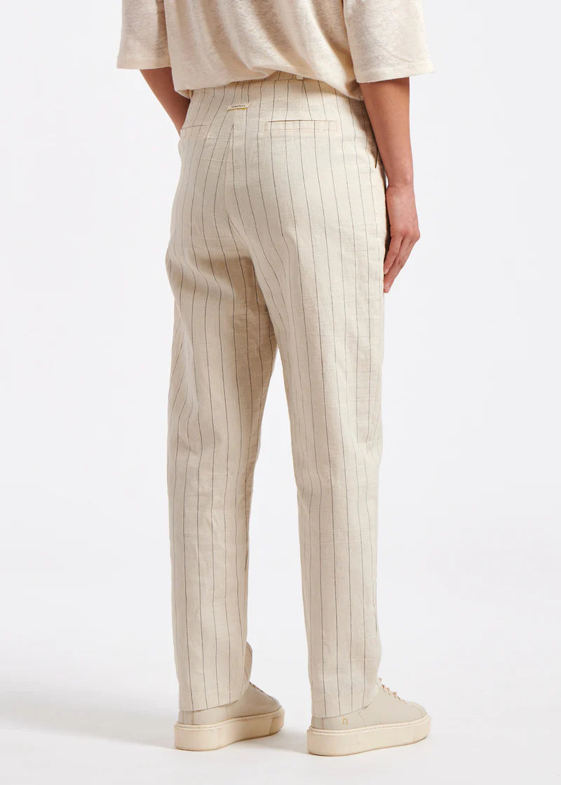 Humility Cotton Linen Stripe Pants