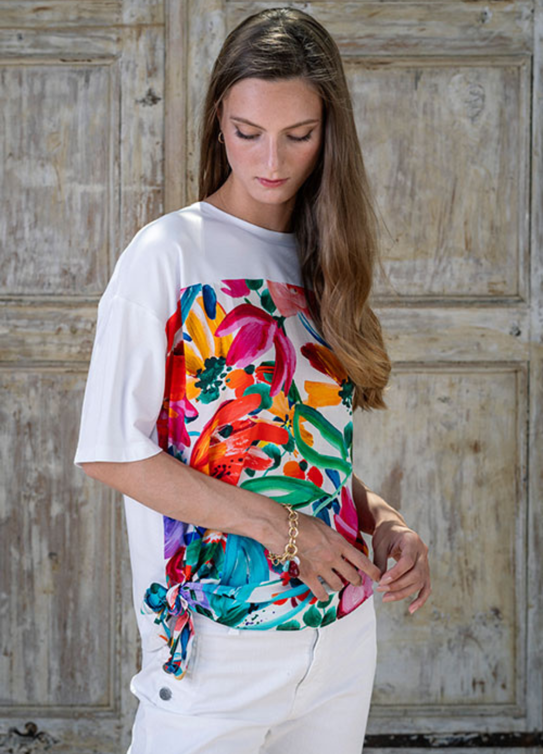 Hongo - Floral Print Blouse