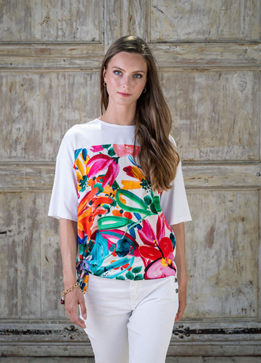 Hongo - Floral Print Blouse