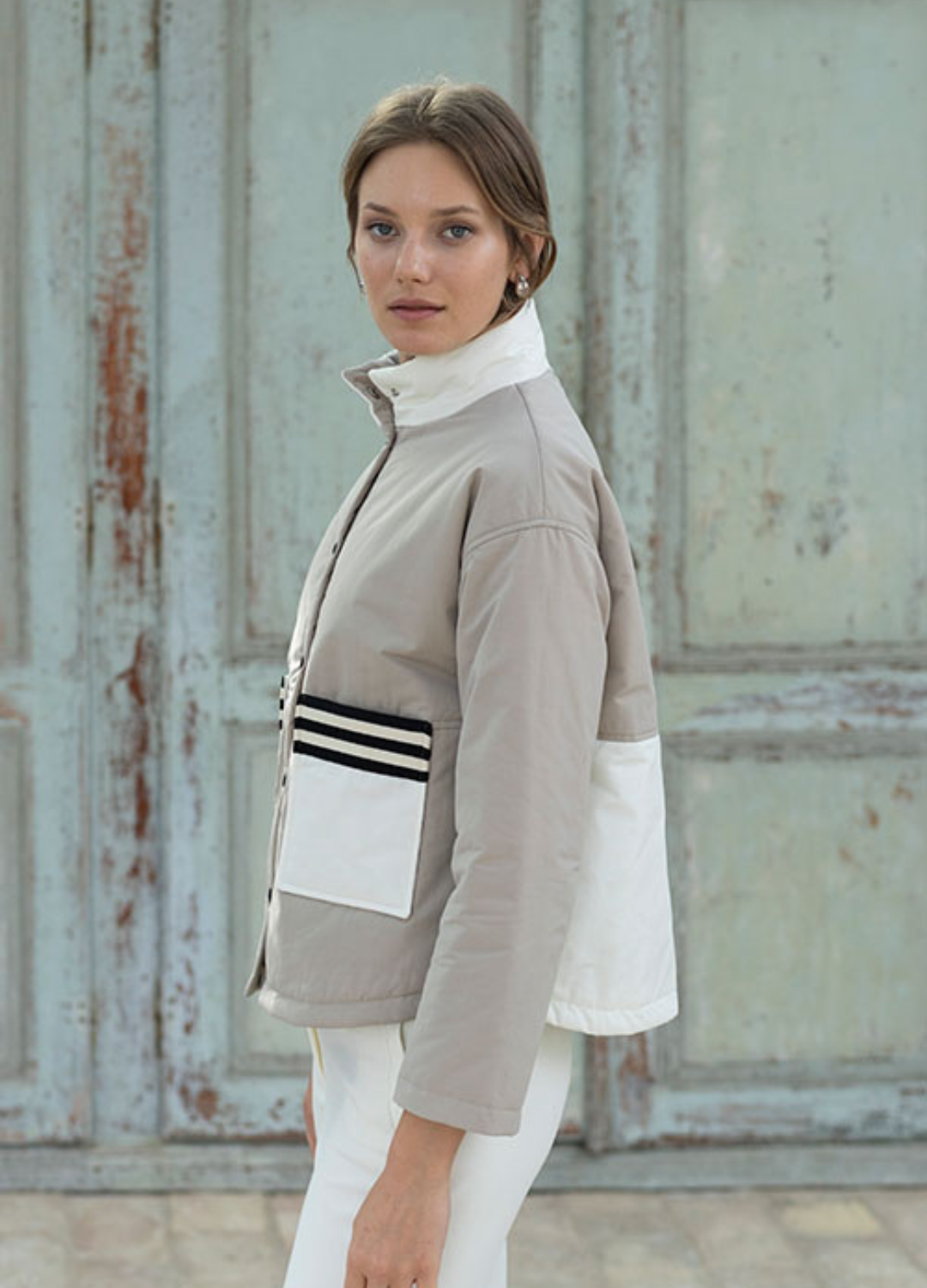 Hongo - Contrast Pocket Jacket