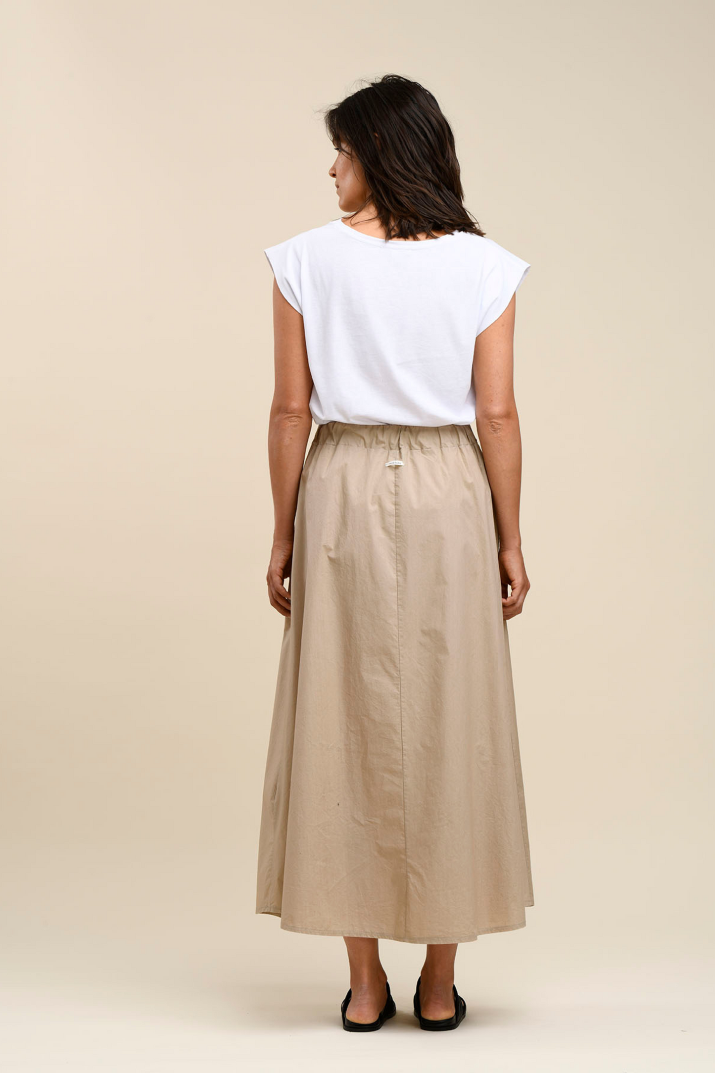 Humility - Cotton Cargo Benin Skirt in Desert
