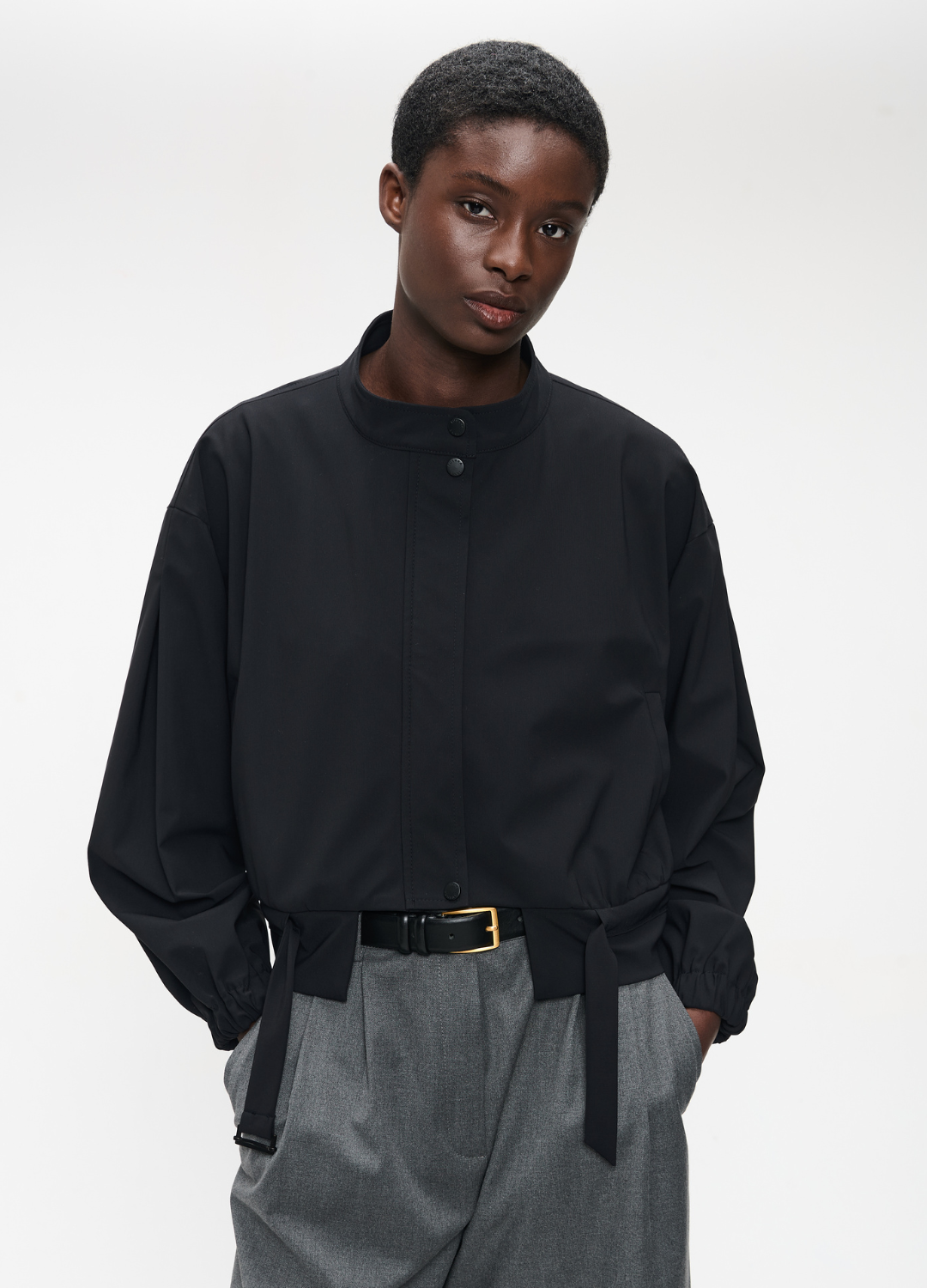 Jane Lushka - Black Technical Jacket