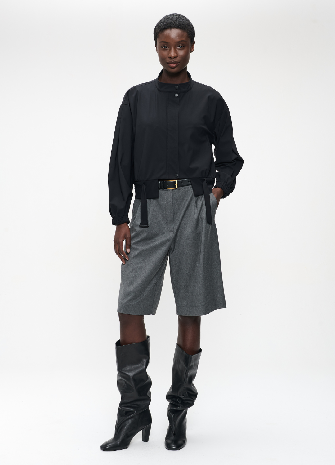 Jane Lushka - Black Technical Jacket