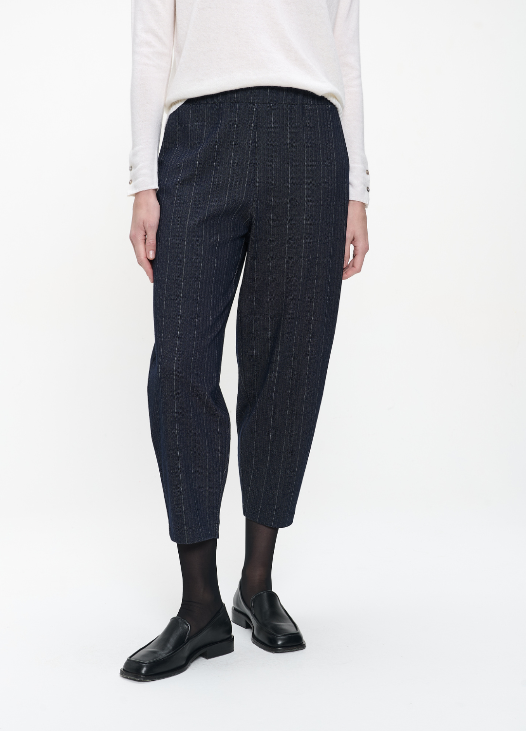 Jane Lushka - Bortolo Blue Elastane Pants