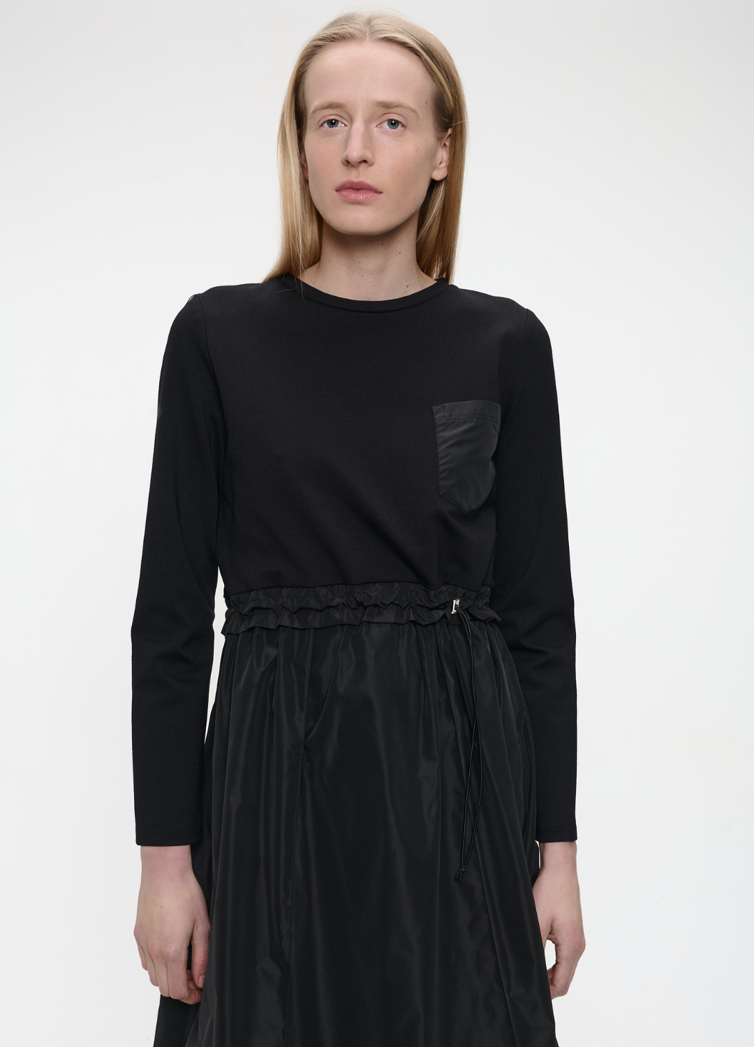 Jane Lushka - Ester Black Taffeta Dress