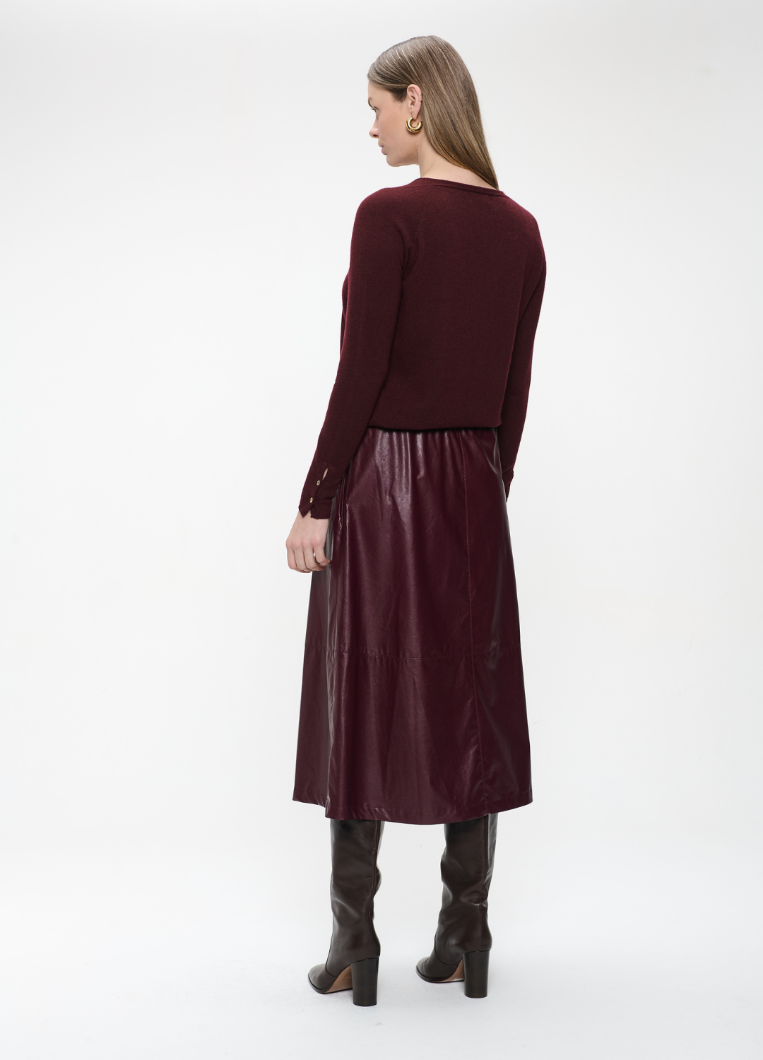 Jane Lushka - Nitty Bordo Skirt