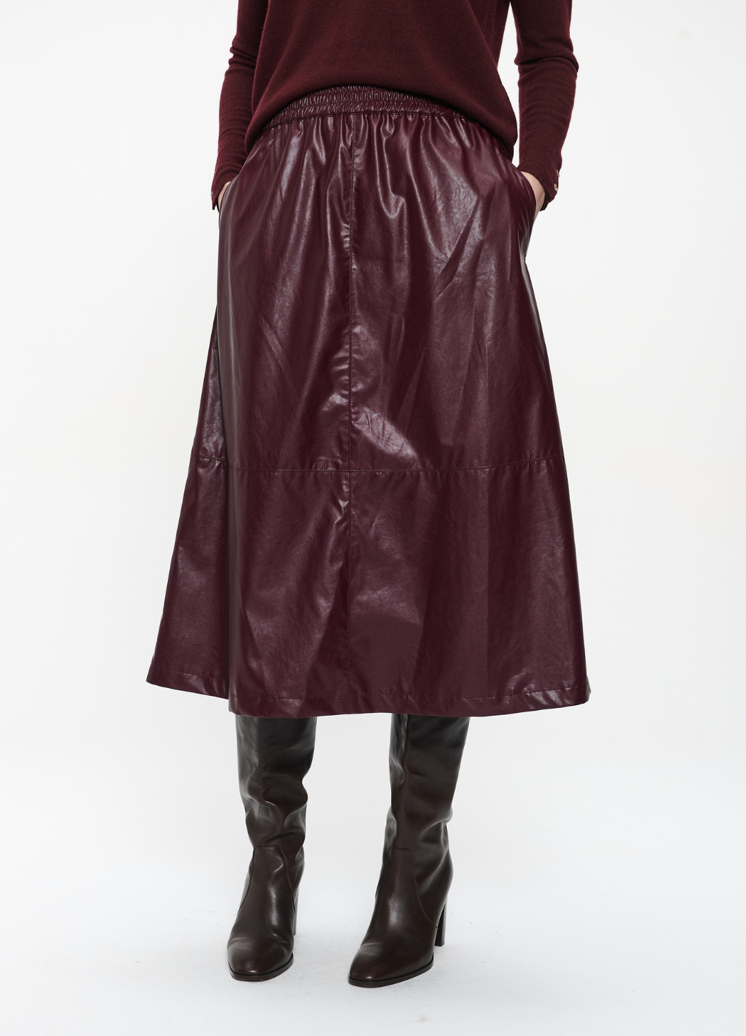 Jane Lushka - Nitty Bordo Skirt