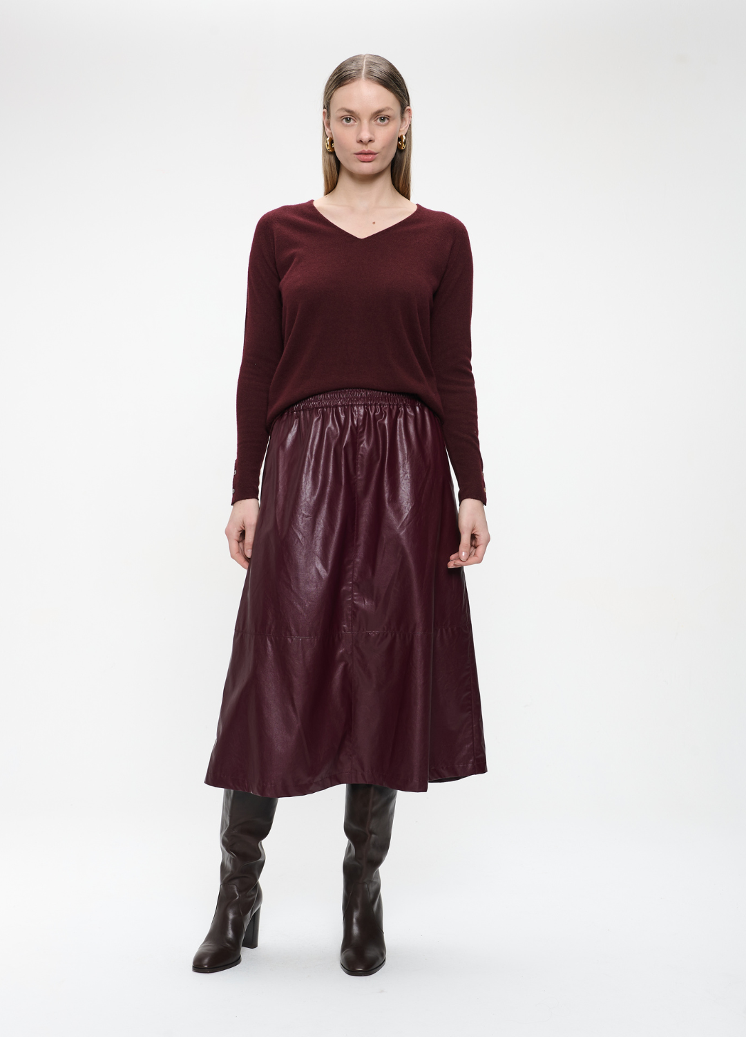 Jane Lushka - Nitty Bordo Skirt