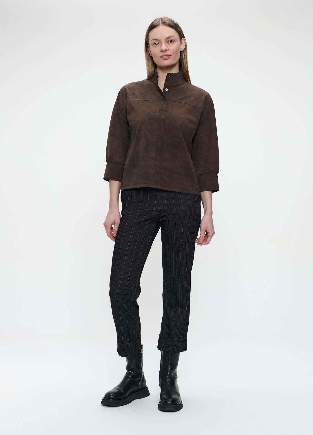 Jane Lushka - Parrot Black Pants