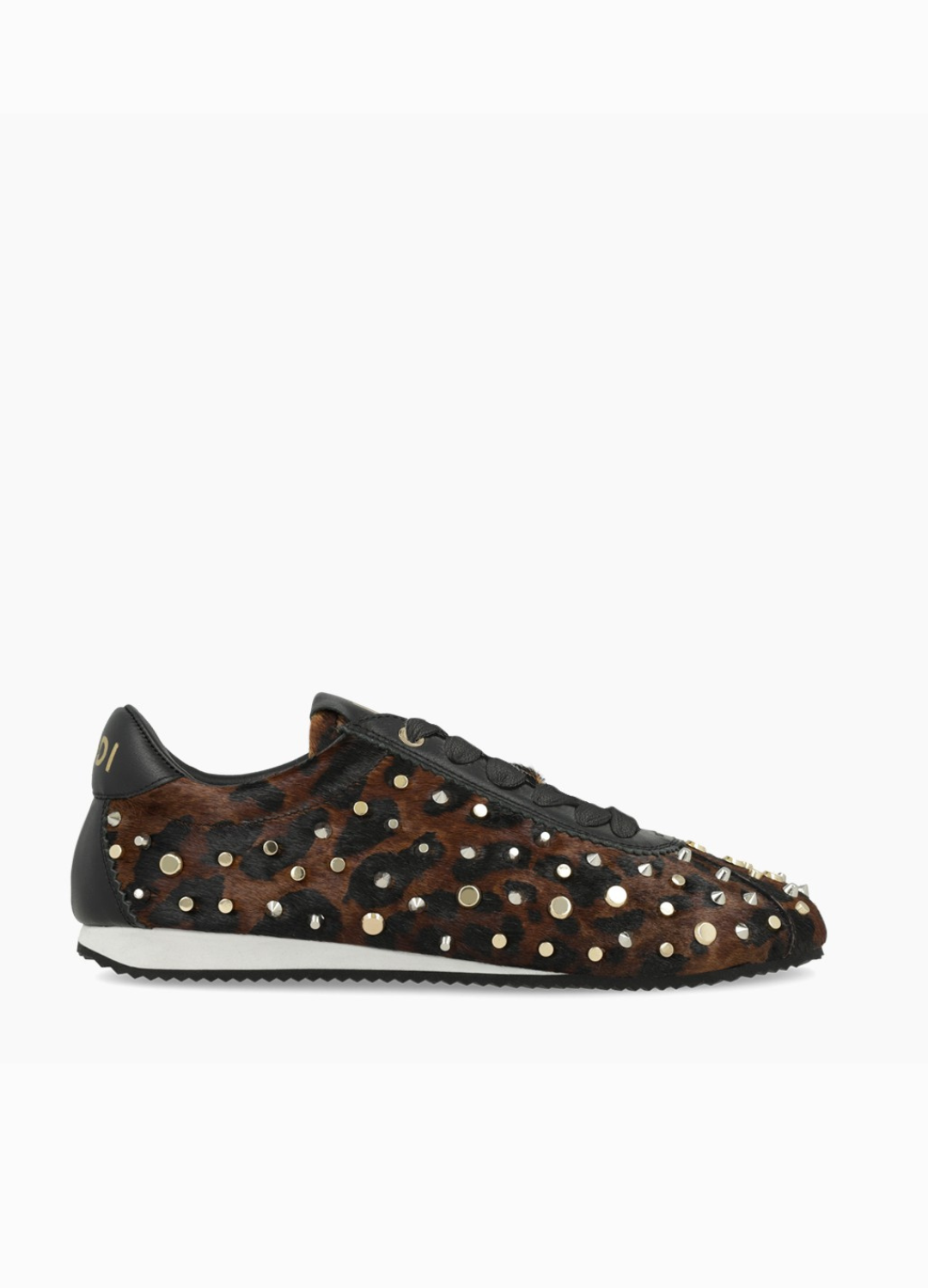 Lodi - Leo Leather Stud Sneaker