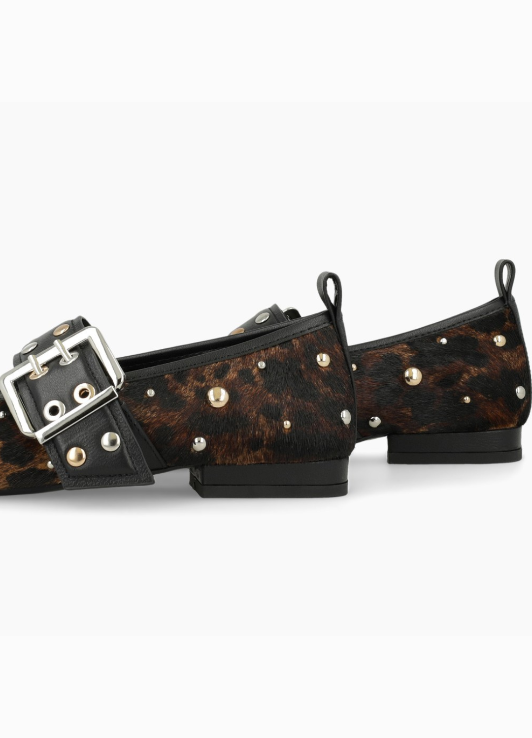 Lodi - Leo Strap Stud Ballerina Shoe