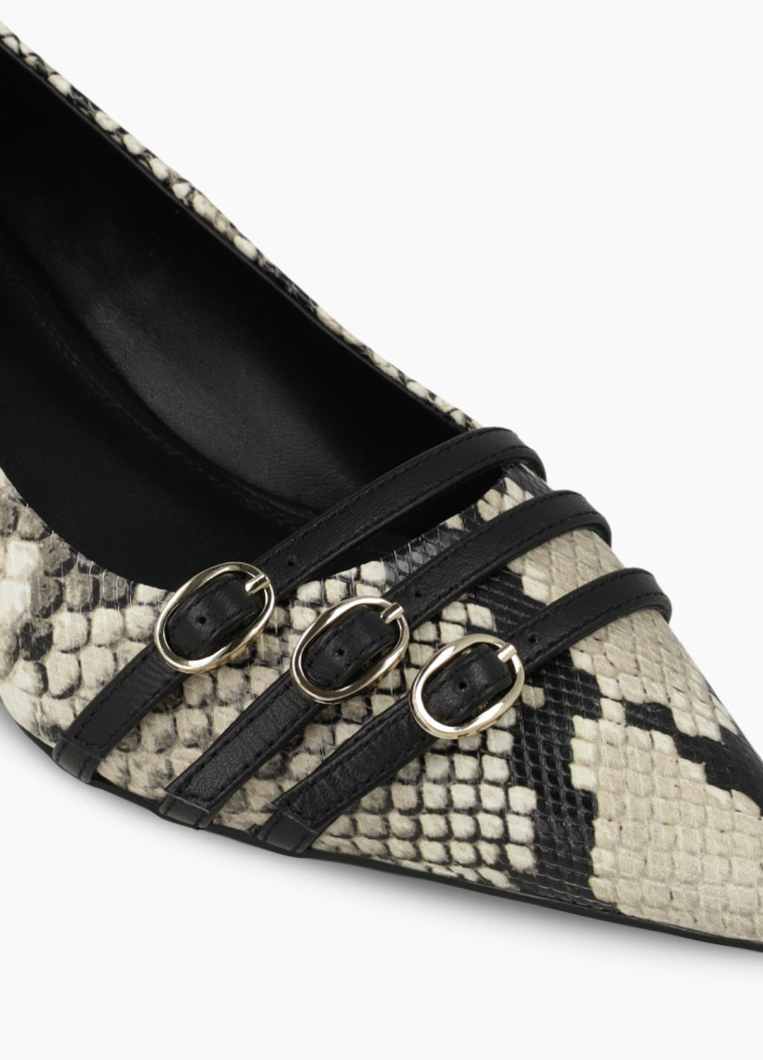 Lodi - Roma Snakeskin Court Shoe