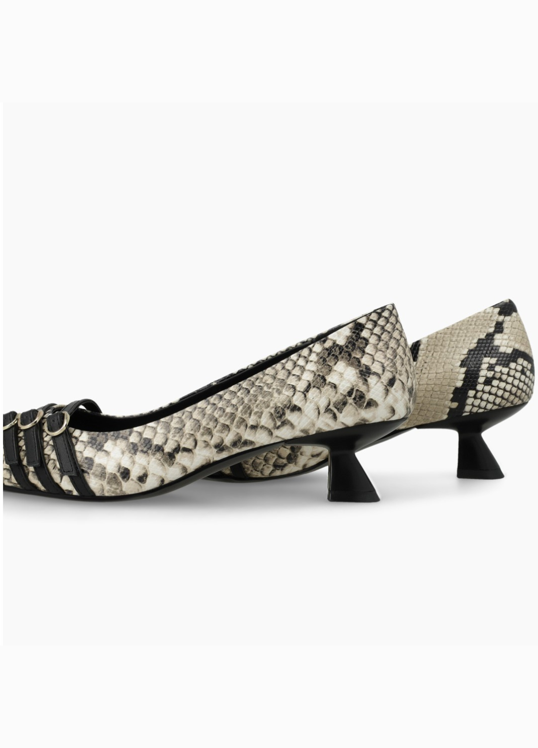 Lodi - Roma Snakeskin Court Shoe