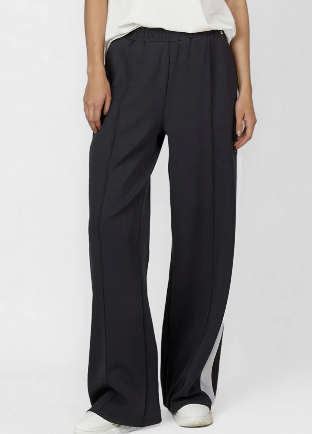 Marc Aurel - Charcoal Jersey Pants