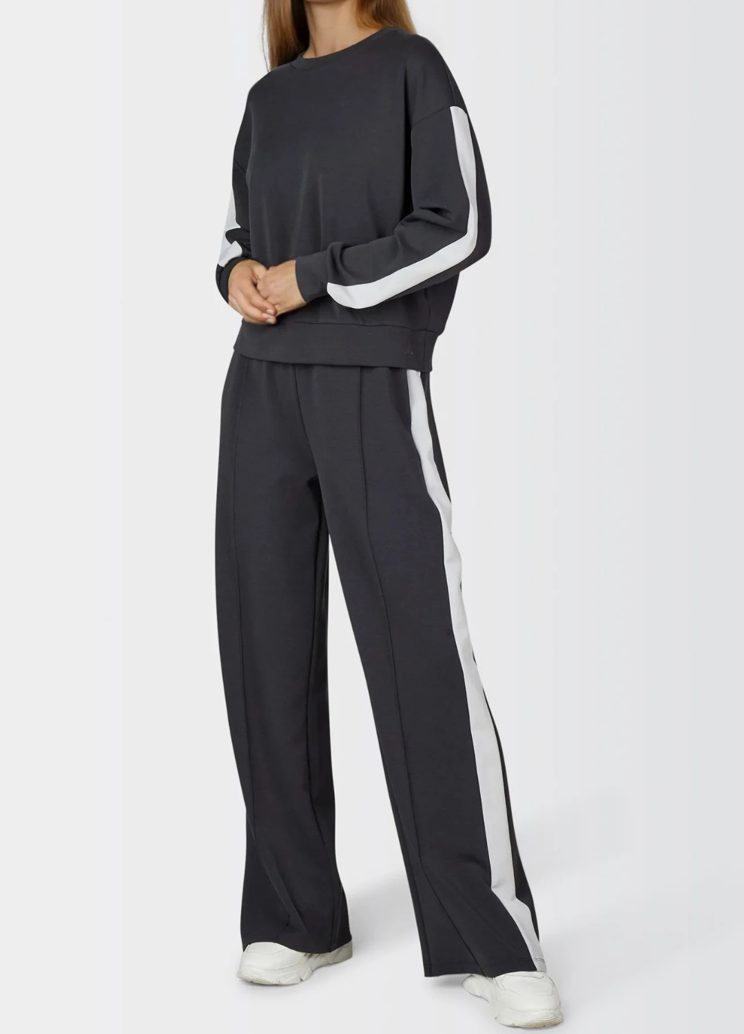 Marc Aurel - Charcoal Jersey Pants