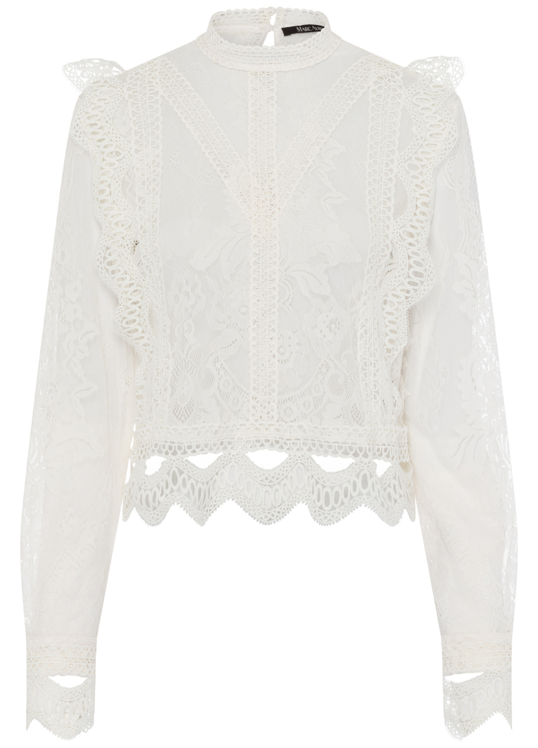 Marc Aurel - Creme Lace Blouse