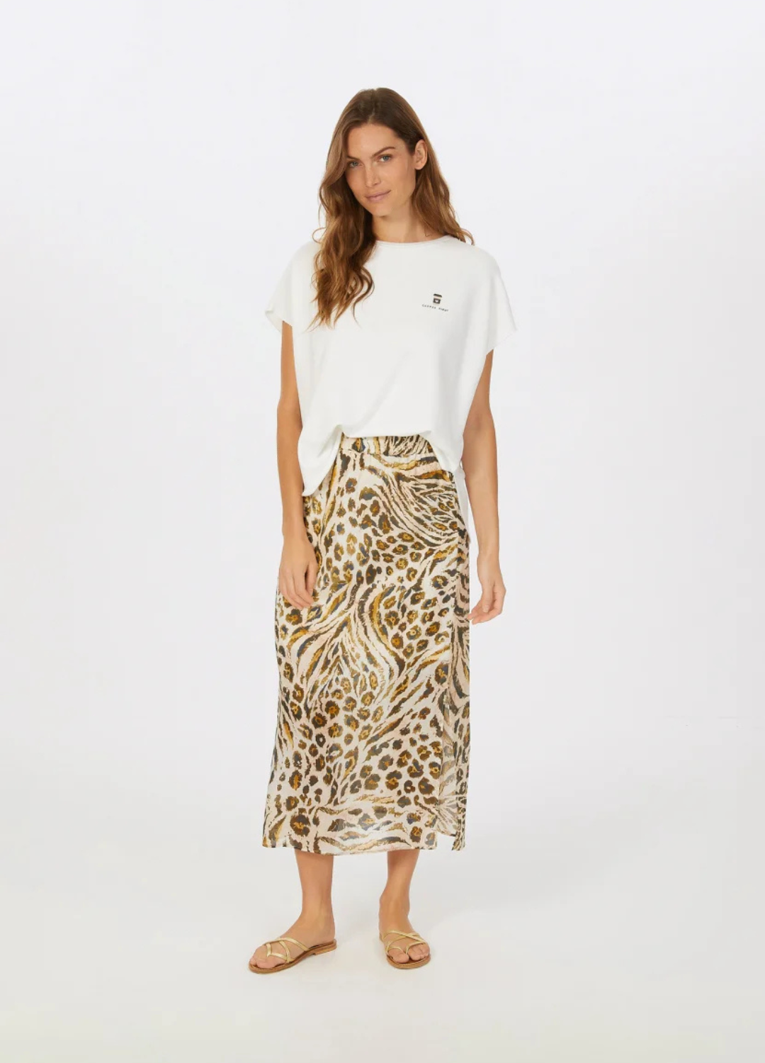Marc Aurel - White Crewneck T-Shirt