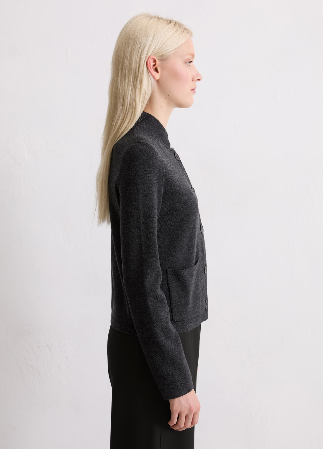 Marc O' Polo - Dark Grey Wool Cardigan