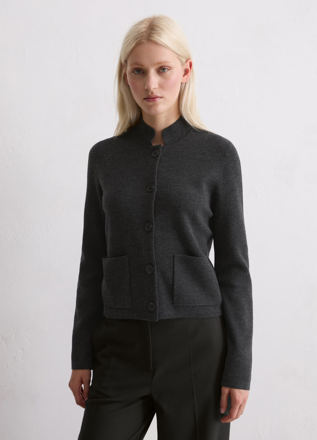 Marc O' Polo - Dark Grey Wool Cardigan