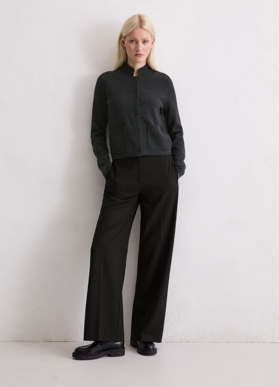 Marc O' Polo - Dark Grey Wool Cardigan