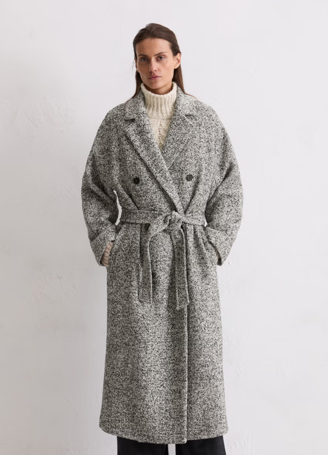 Marc O' Polo - Grey Melange Coat