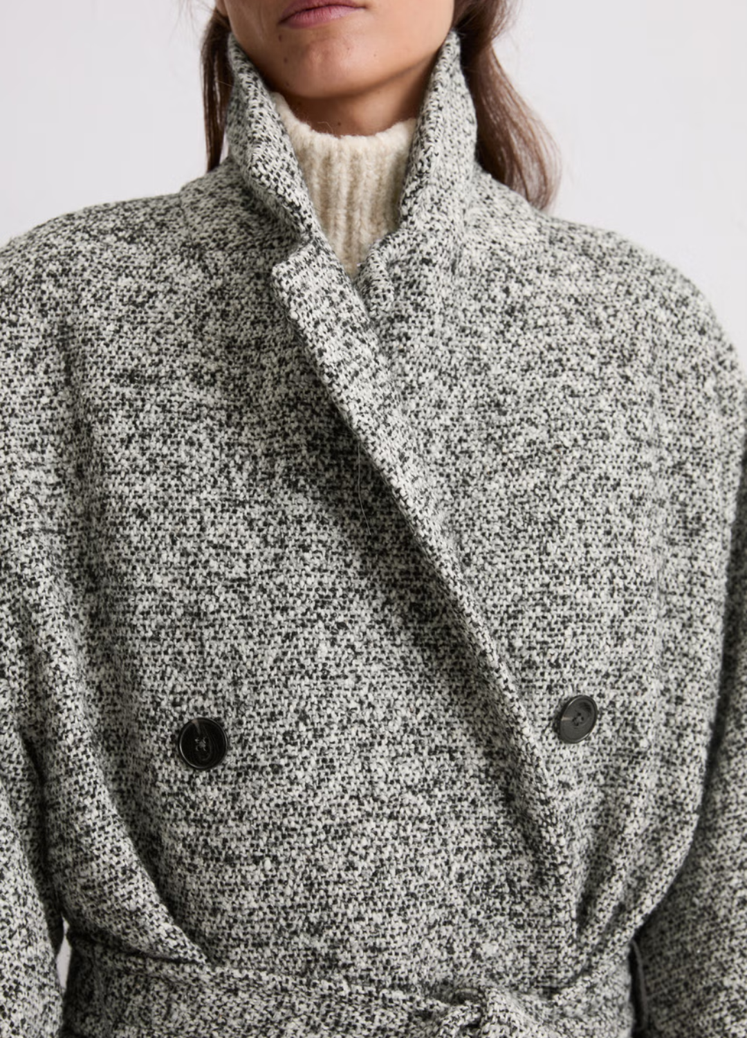 Marc O' Polo - Grey Melange Coat
