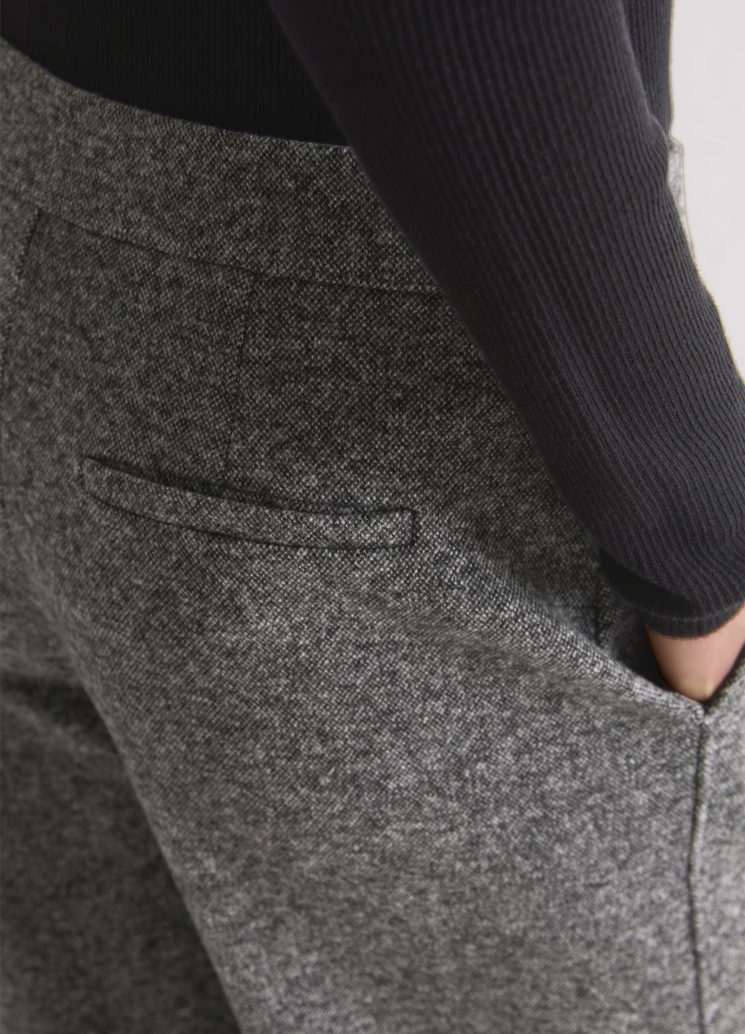 Marc O'Polo - Grey Melange Jersey Pants