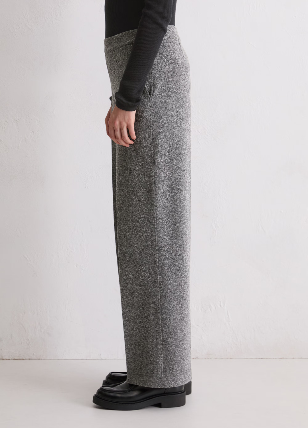 Marc O'Polo - Grey Melange Jersey Pants