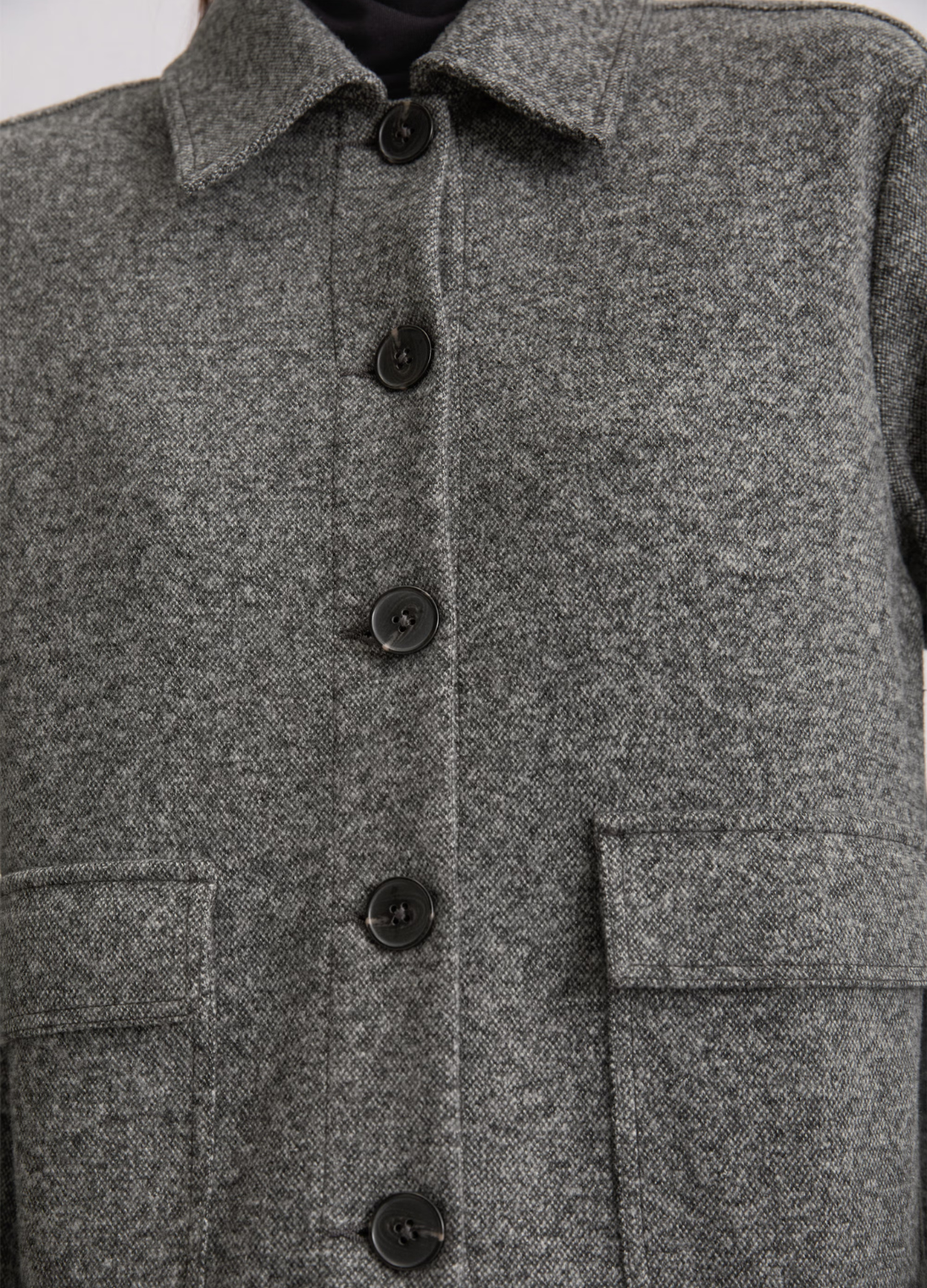 Marc O' Polo - Grey Melange Tweed Jacket