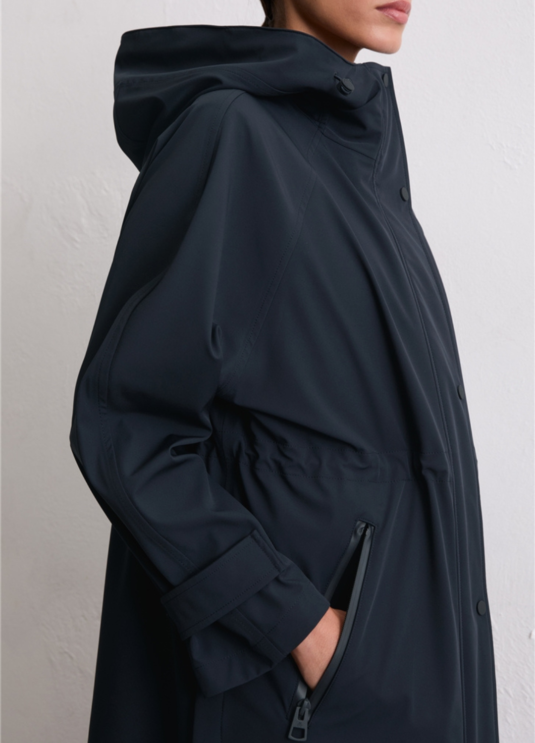 Marc O' Polo - Navy Mac Coat