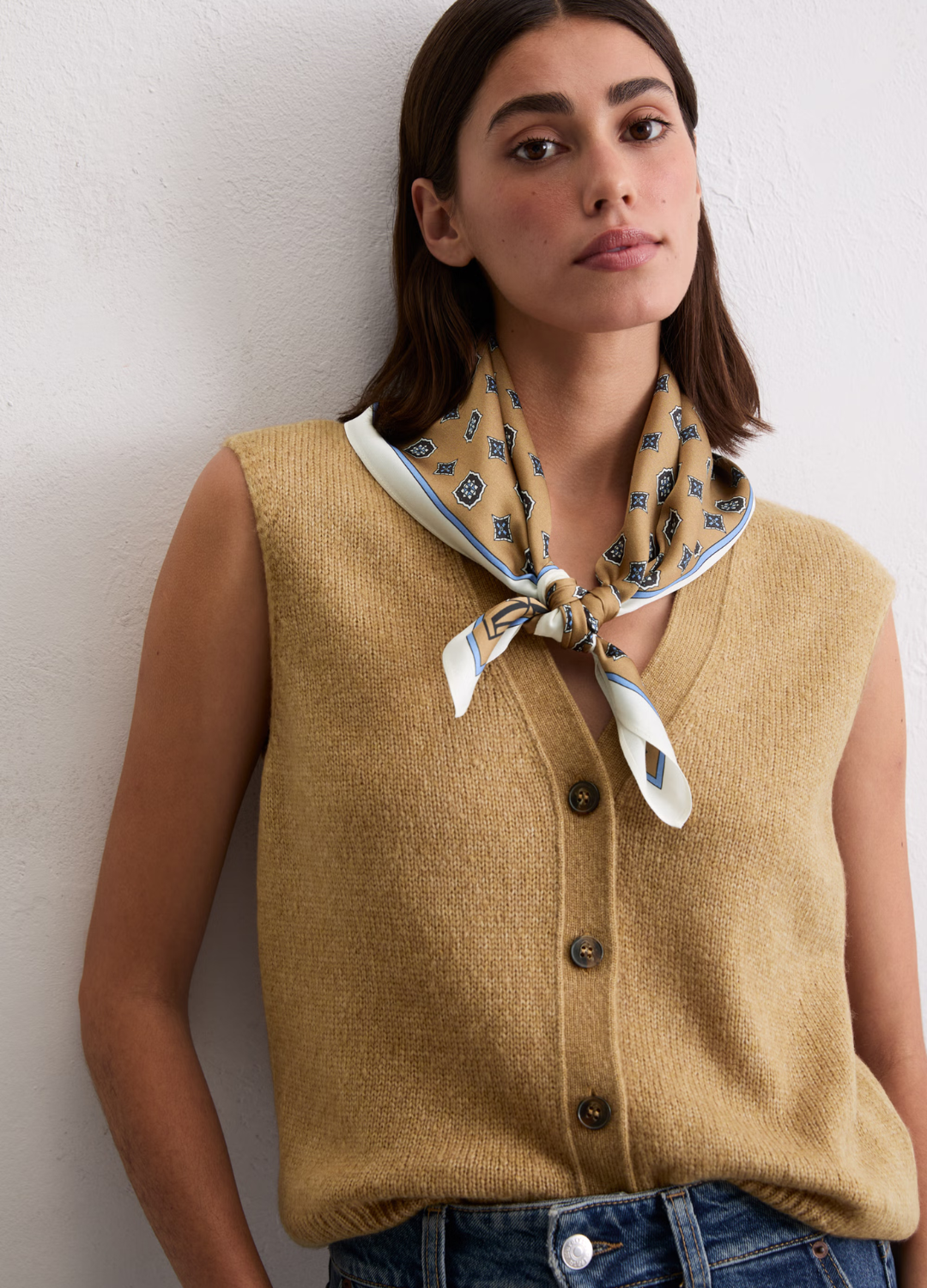 Marc O' Polo - Sand Print Scarf