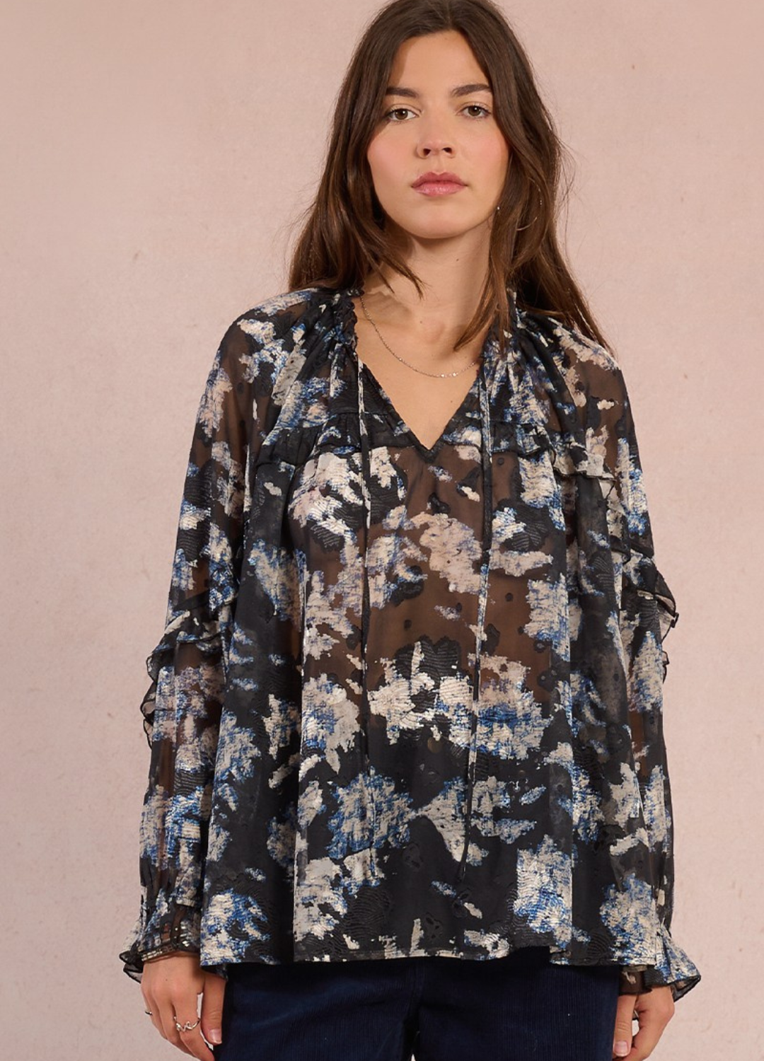 Molly Bracken - Black Adelaide Blouse