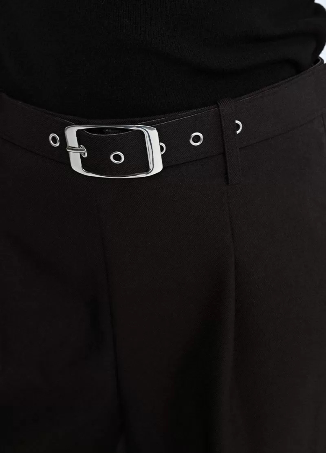 Molly Bracken - Black Belt Pants