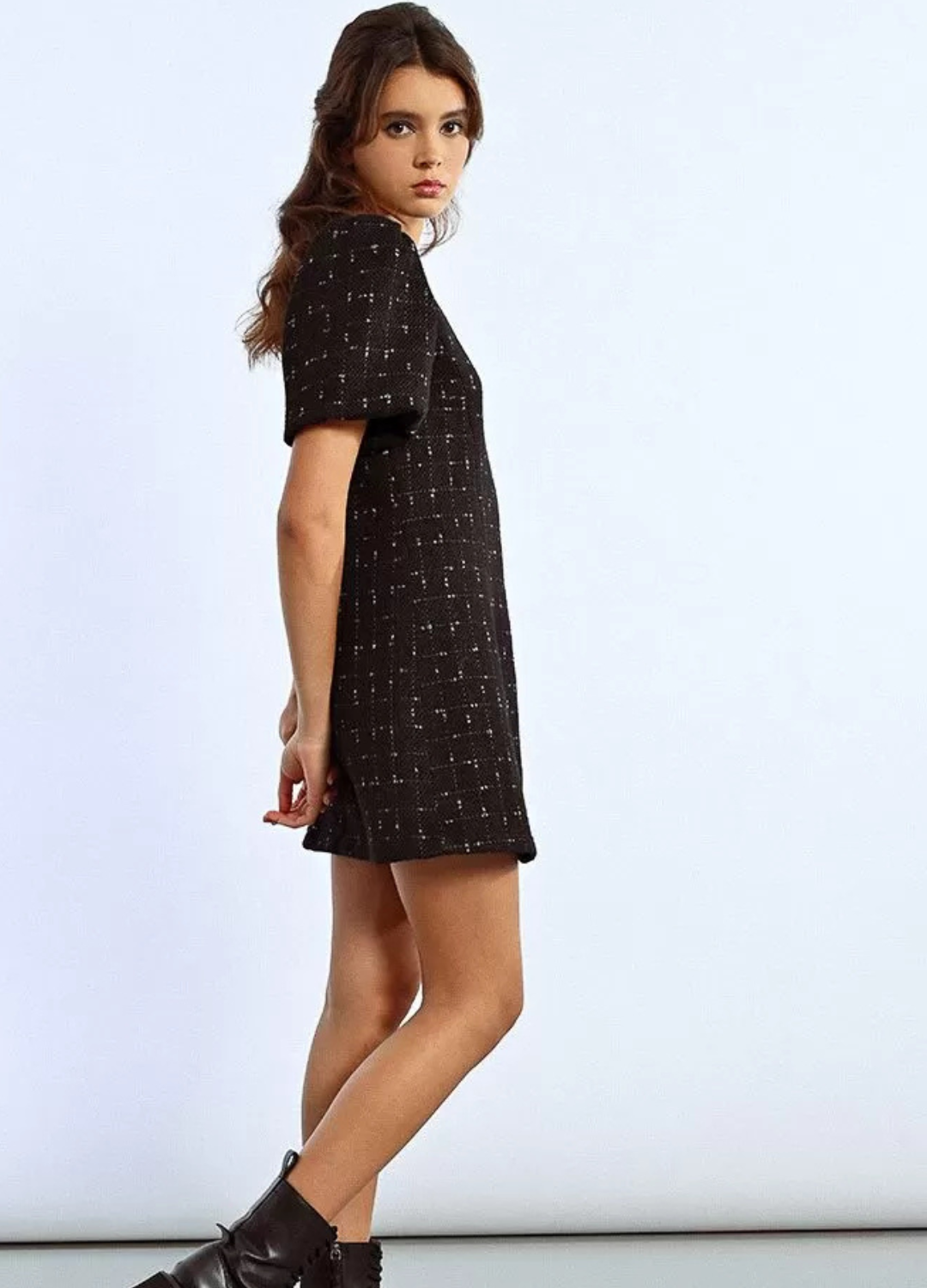 Molly Bracken - Black Check Dress