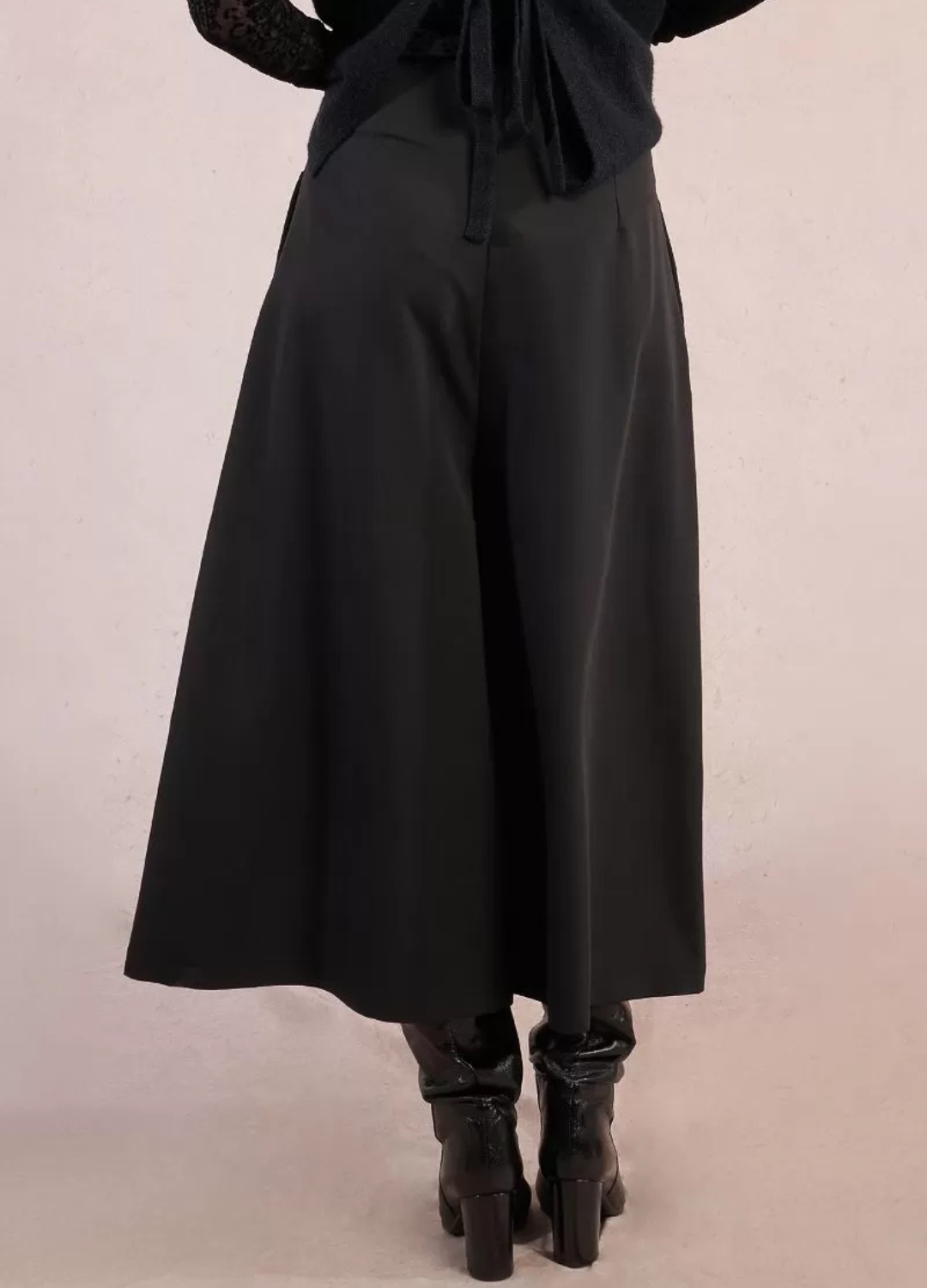 Molly Bracken - Black Gold Button Trousers